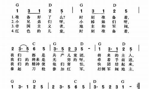 共产儿童团歌歌词_共产儿童团歌歌词完整版